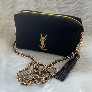 YSL makeup bag to crossbody bag
